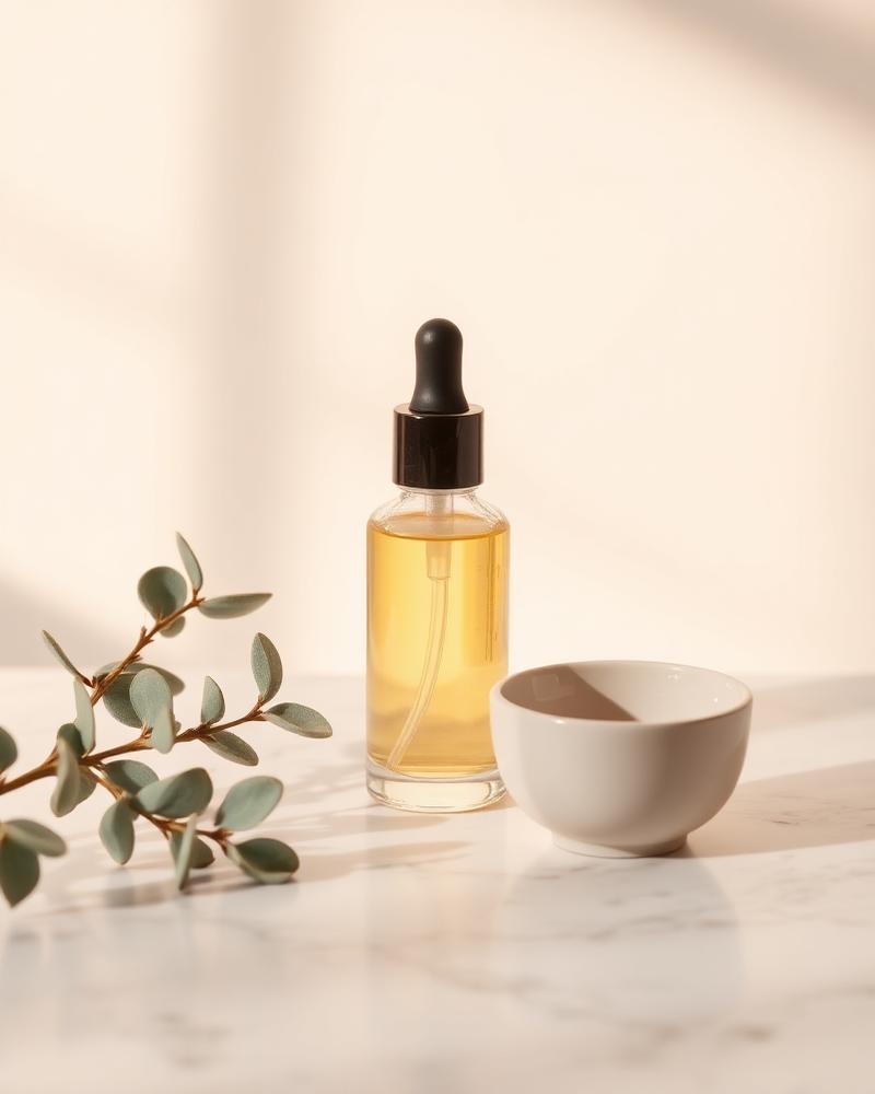 Treatment serum and botanicals